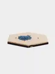 Морской чешский бисер Preciosa 10/0, Opaque sfinx, 10 и 50 грамм