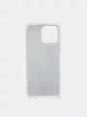 Серебряный чехол блестящий для Honor X8 накладка с блёстками