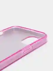 Лавандовый чехол блестящий iPhone 13 накладка с блёстками