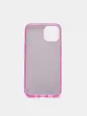 Лавандовый чехол блестящий iPhone 13 накладка с блёстками