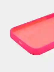 Фуксия чехол iPhone 12 / 12 Pro с закрытым низом Silicone case