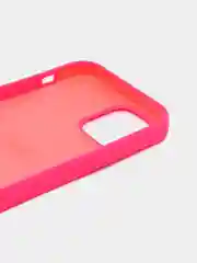 Фуксия чехол iPhone 12 / 12 Pro с закрытым низом Silicone case