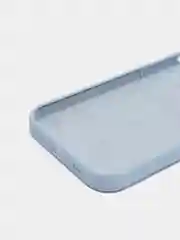 Небесно-голубой чехол iPhone 12 / 12 Pro с закрытым низом Silicone case