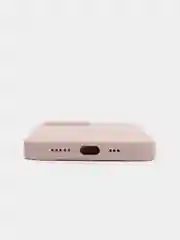 Бежевый чехол iPhone 12 / 12 Pro с закрытым низом Silicone case