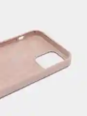 Бежевый чехол iPhone 12 / 12 Pro с закрытым низом Silicone case