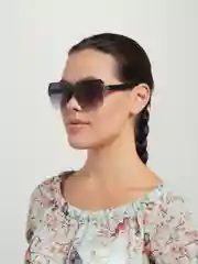 Угольный женские солнцезащитные очки, имиджевые UV400