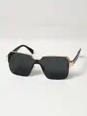 Черный женские солнцезащитные очки, имиджевые UV400