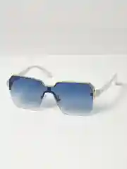 Голубой женские солнцезащитные очки, имиджевые UV400