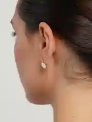 Серьги женские в форме ананаса