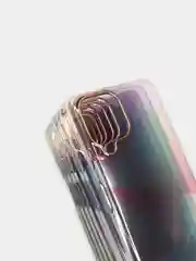 Аметистовый чехол прозрачный с рисунком Samsung Galaxy A22 4G, M22, M32, Самсунг Галакси А22, М22, М32