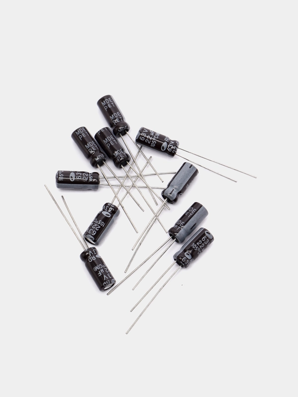 10 штук 22мкФ 63в Конденсатор электролитический 22UF 63V 105C 5х11