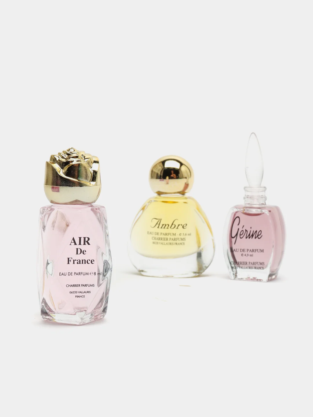 Coffret "Roses" - Les Parfums de France  Набор парфюмированной воды для женщин