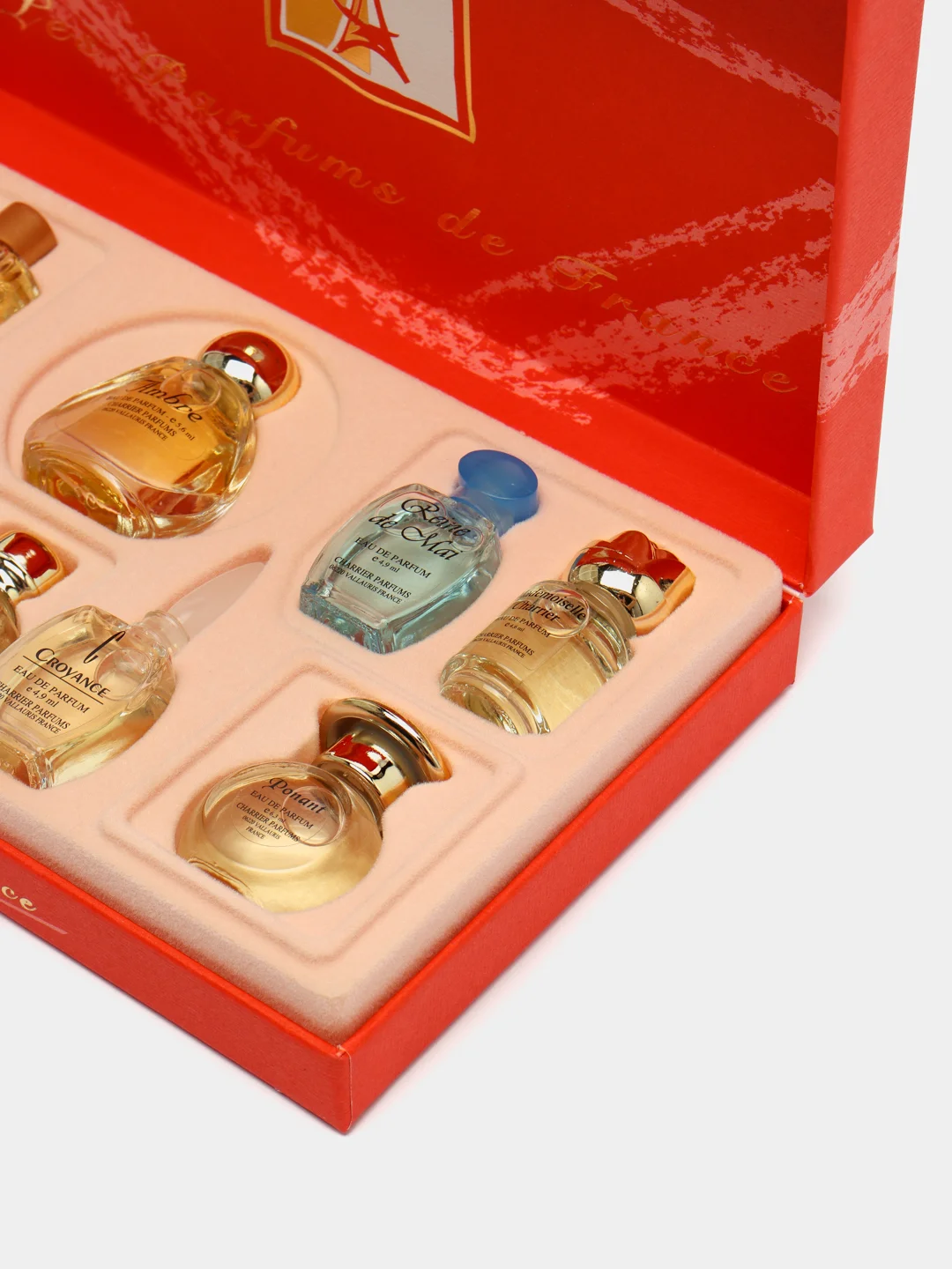 Top 10 - Les Parfums de France  Набор парфюмированной воды для женщин от CHARRIER Parfums