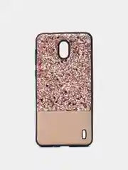 Конфетный чехол Nokia 2, силиконовый со стразами