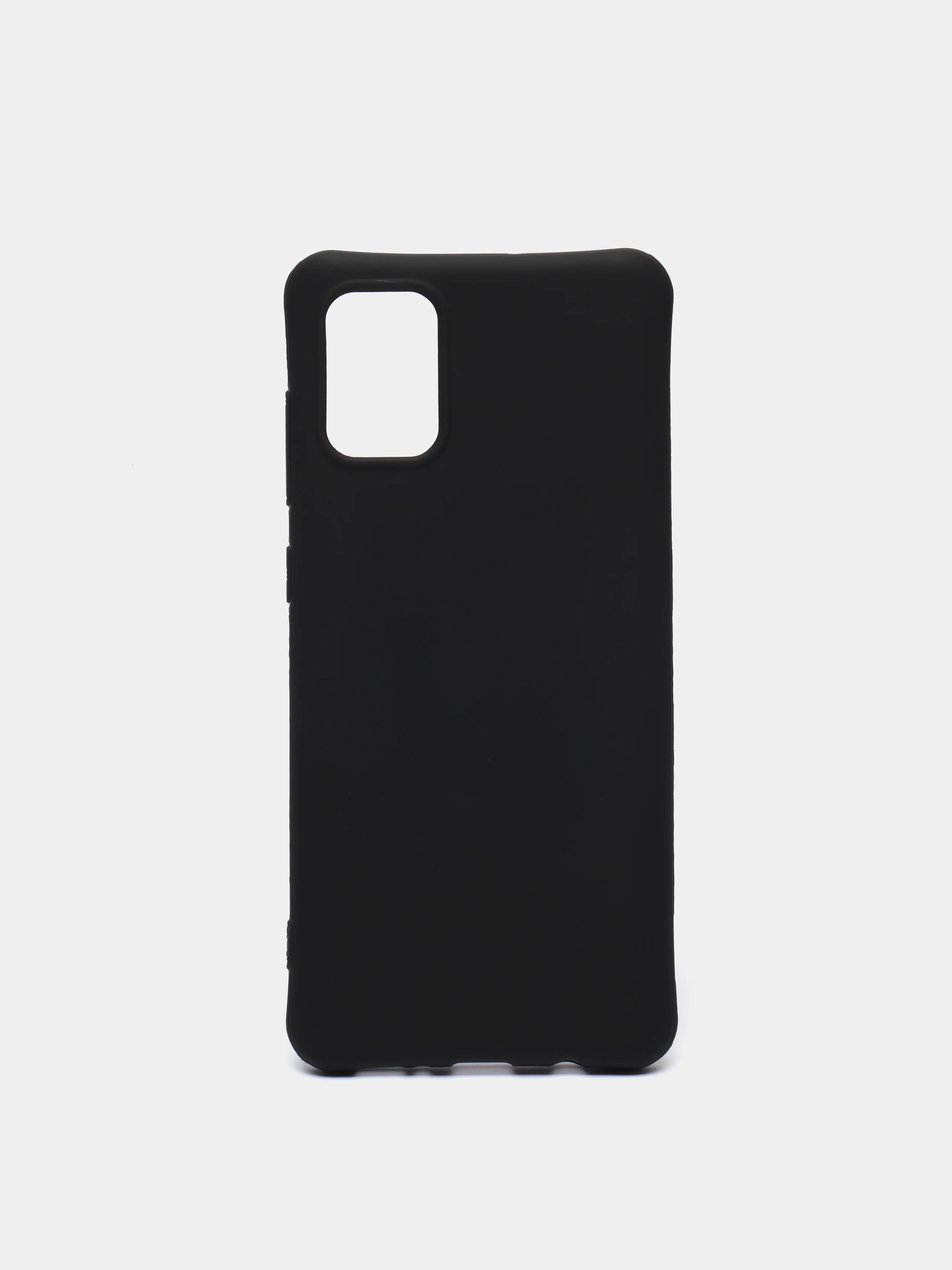 Черный мягкий и тонкий силиконовый чехол для Samsung Galaxy A31, A41, A51, A71, M31S, M40S
