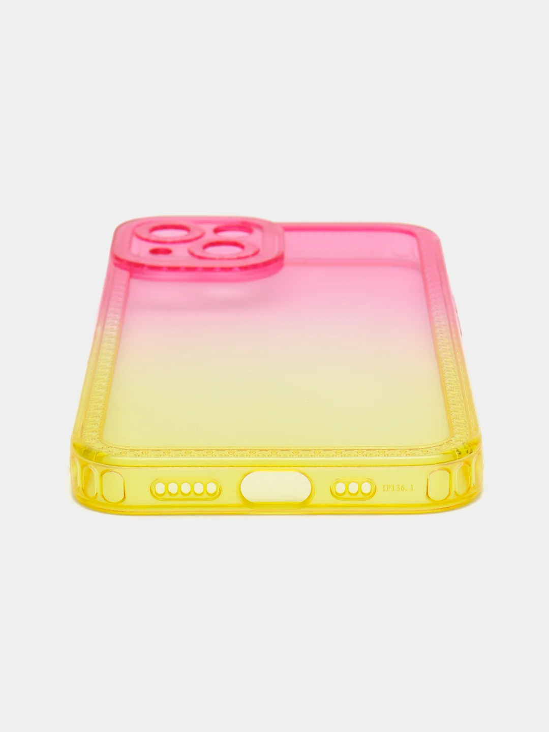 Красный чехол для iPhone X XS XR 11 12 13 Pro Max mini 7 8 Plus айфон про макс градиентный