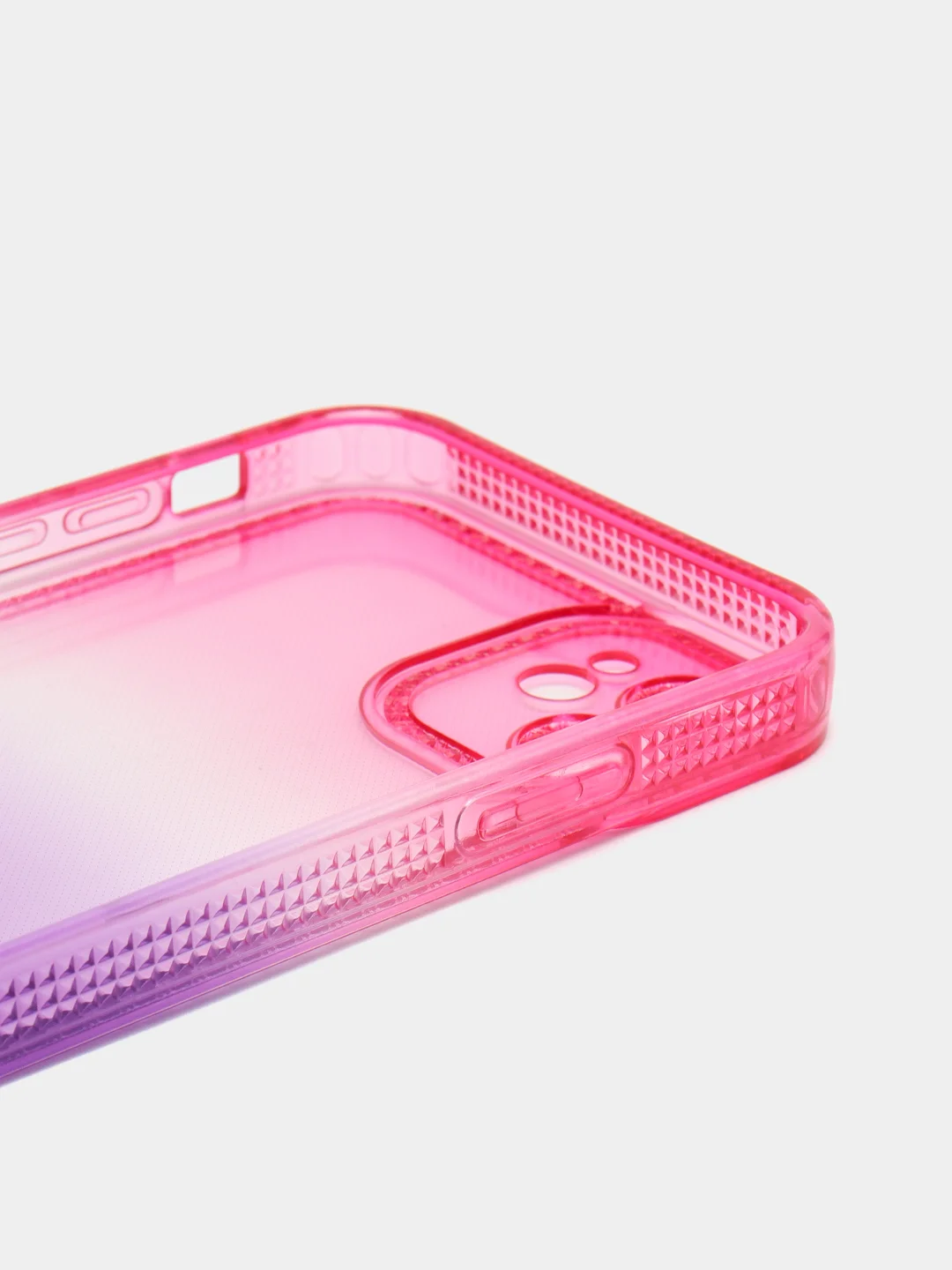 Розовый чехол для iPhone X XS XR 11 12 13 Pro Max mini 7 8 Plus айфон про макс градиентный