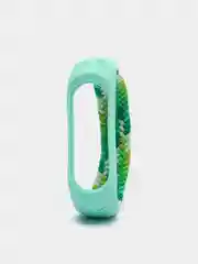 Лайм плетеный нейлоновый ремешок / монобраслет для Xiaomi Mi Band 3, 4, 5 и 6