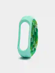 Лайм плетеный нейлоновый ремешок / монобраслет для Xiaomi Mi Band 3, 4, 5 и 6