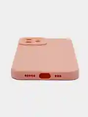 Розовый чехол для iPhone 11 12 13 Pro Max с защитой камеры силиконовый айфон про макс