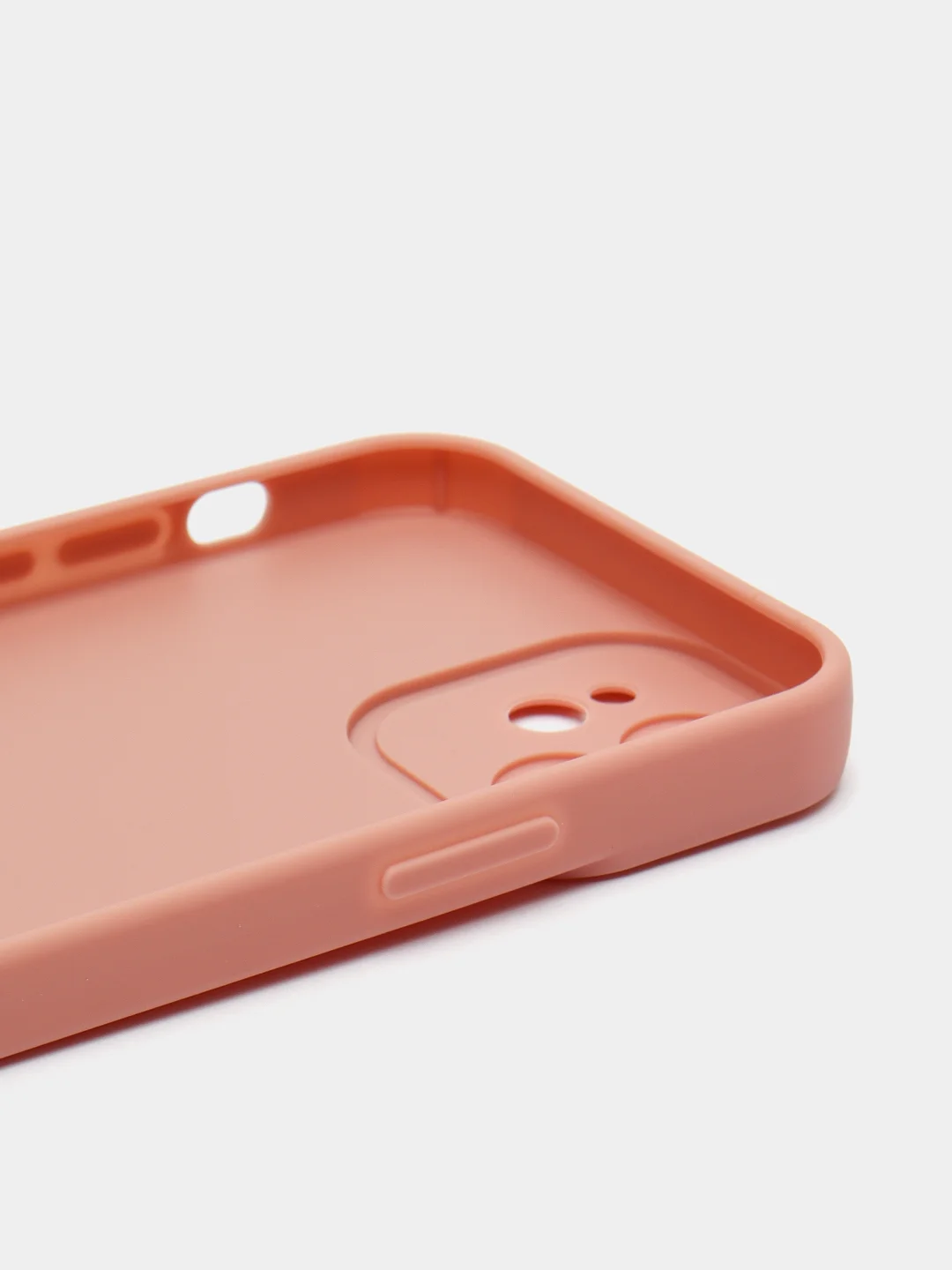 Розовый чехол для iPhone 11 12 13 Pro Max с защитой камеры силиконовый айфон про макс