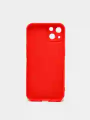 Красный чехол для iPhone 11 12 13 Pro Max с защитой камеры силиконовый айфон про макс