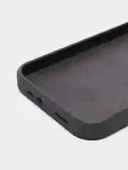 Угольный чехол Silicone Case для Apple iPhone 13 Pro