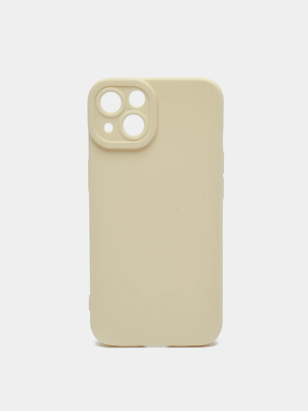 Бежевый меланж чехол для iPhone 11 12 13 Pro Max с защитой камеры силиконовый айфон про макс