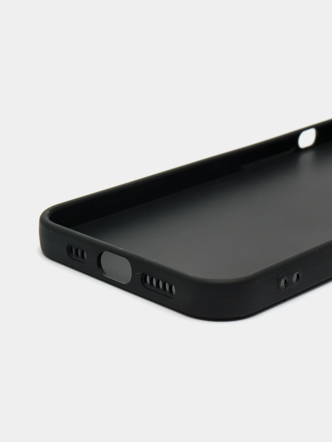 Черный чехол для iPhone 11 12 13 Pro Max с защитой камеры силиконовый айфон про макс