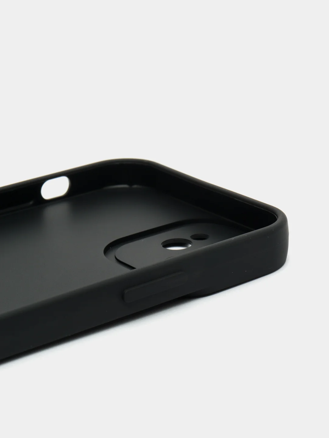 Черный чехол для iPhone 11 12 13 Pro Max с защитой камеры силиконовый айфон про макс