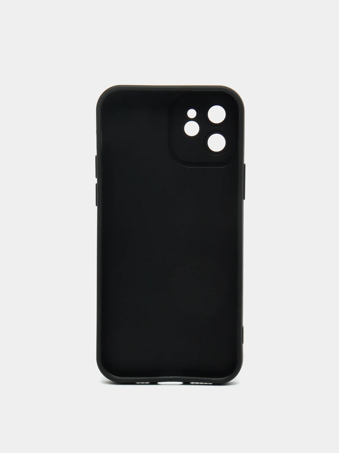Черный чехол для iPhone 11 12 13 Pro Max с защитой камеры силиконовый айфон про макс