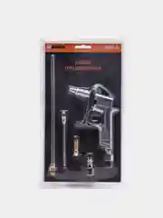 Пистолет продувочный PАS-5 REMIX KIT с комплектом сопел. Пневмоинструмент.