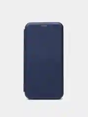 Синий чехол книжка на Huawei Y7 2019, Хуавей У7 2019