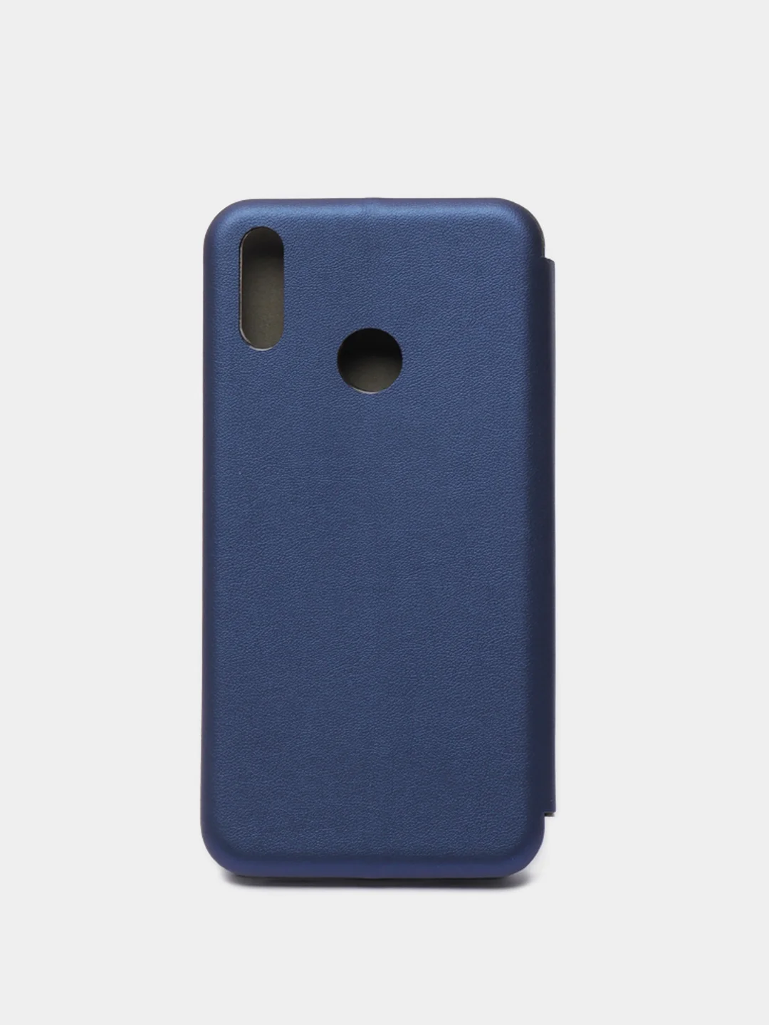 Синий чехол книжка на Huawei Y7 2019, Хуавей У7 2019