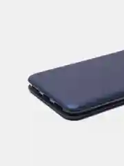 Синий чехол книжка на Huawei Y7 2019, Хуавей У7 2019