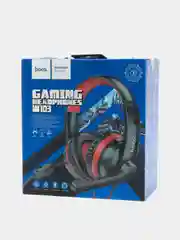 Красный наушники игровые Hoco W103 Magic tour gaming headphones, полноразмерные
