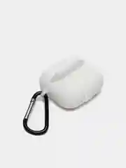 Багровый чехол Apple Airpods 3 с карабином силиконовый аирподс