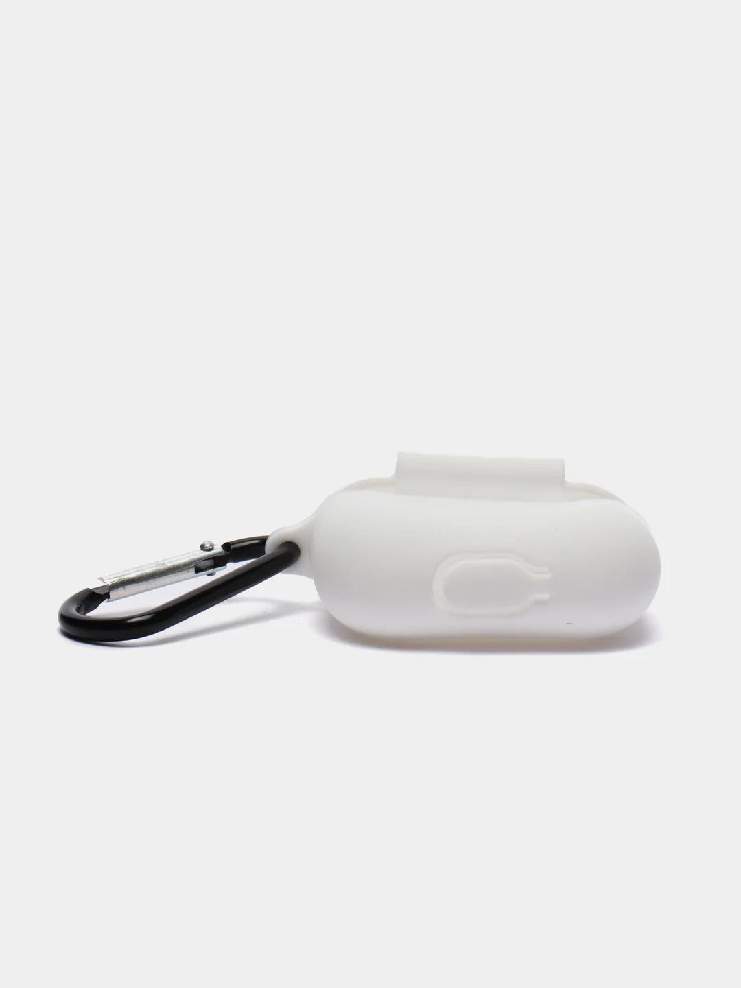 Багровый чехол Apple Airpods 3 с карабином силиконовый аирподс