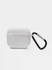 Багровый чехол Apple Airpods 3 с карабином силиконовый аирподс