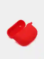 Красный силиконовый чехол для Airpods 3