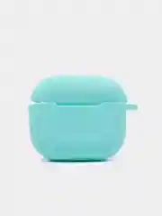 Бирюзовый силиконовый чехол для Airpods 3