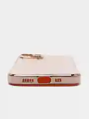 Розовый чехол для iPhone 11 12 13 14 15 Pro X XS Max 7 8 XR mini Plus с защитой камеры айфон