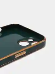 Зеленый чехол для iPhone 11 12 13 14 15 Pro X XS Max 7 8 XR mini Plus с защитой камеры айфон