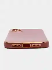 Коралловый чехол для iPhone 11 12 13 14 15 Pro X XS Max 7 8 XR mini Plus с защитой камеры айфон