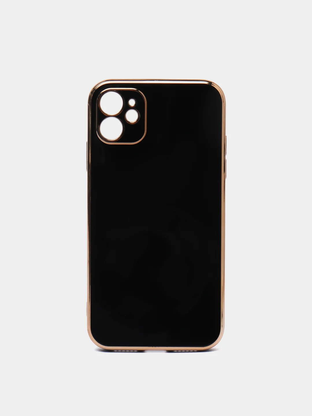 Черный чехол для iPhone 11 12 13 14 15 Pro X XS Max 7 8 XR mini Plus с защитой камеры айфон