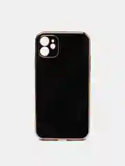 Черный чехол для iPhone 11 12 13 14 15 Pro X XS Max 7 8 XR mini Plus с защитой камеры айфон