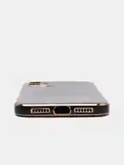 Черный чехол для iPhone 11 12 13 14 15 Pro X XS Max 7 8 XR mini Plus с защитой камеры айфон