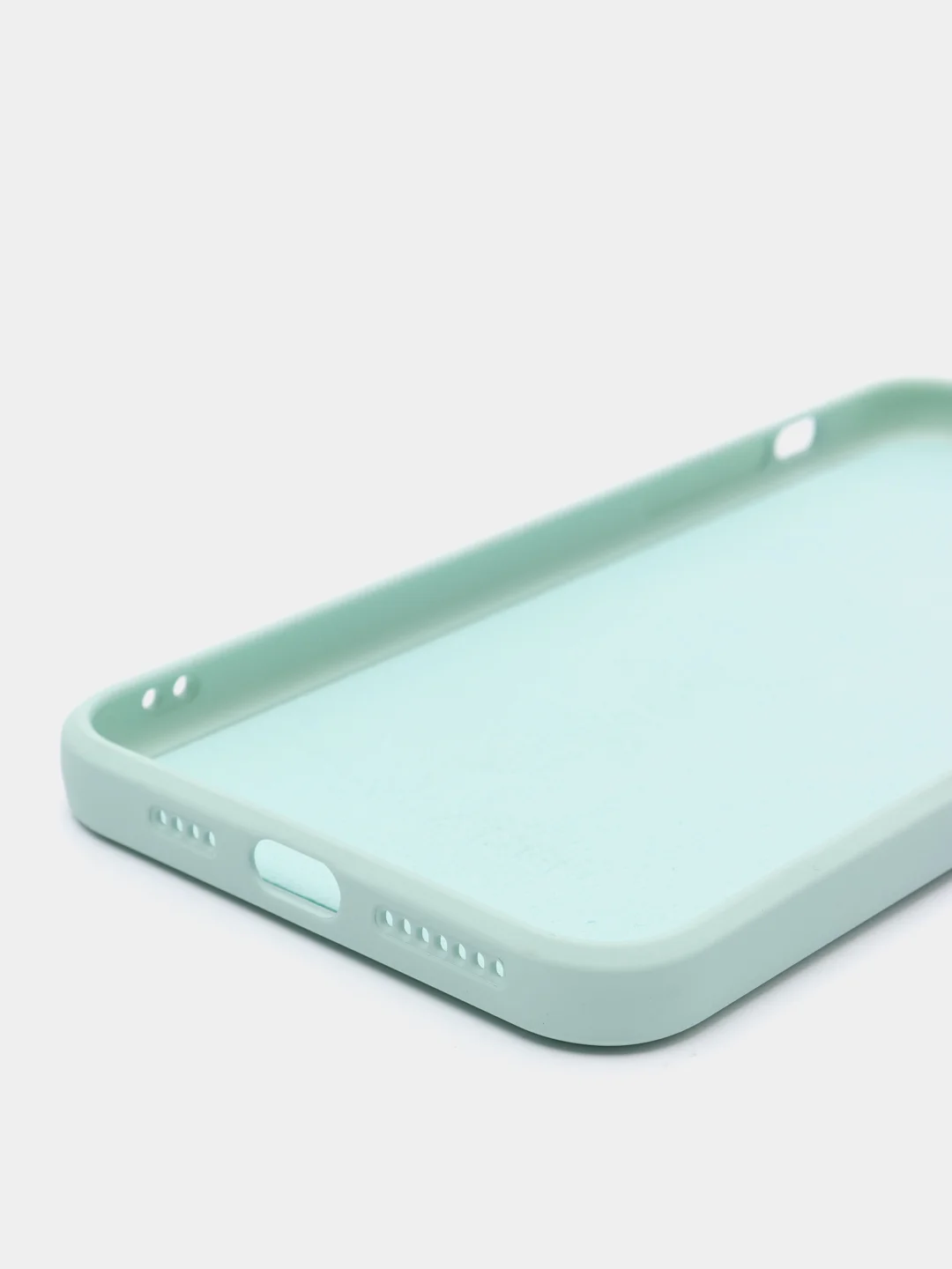 Мятный чехол Soft Touch silicone case с магнитом MagSafe для iPhone 11, 11Pro, 11Pro Max
