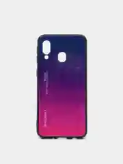 Темно-синий чехол Samsung A01, A10, A20S, A20/A30, A40, A50, A51, A70, A71, A7 2018, A8 2018 градиент