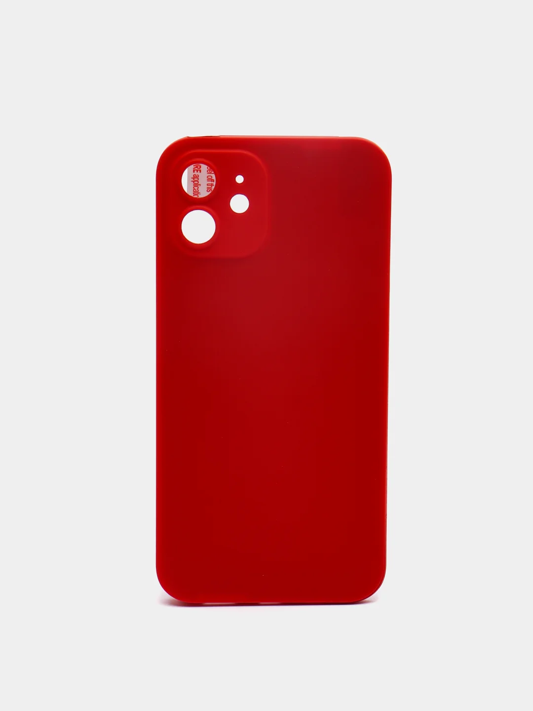Красный чехол Apple iPhone 12, 12 Pro, 12 Pro Max на 360 градусов с защитой экрана